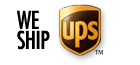 We ship UPS